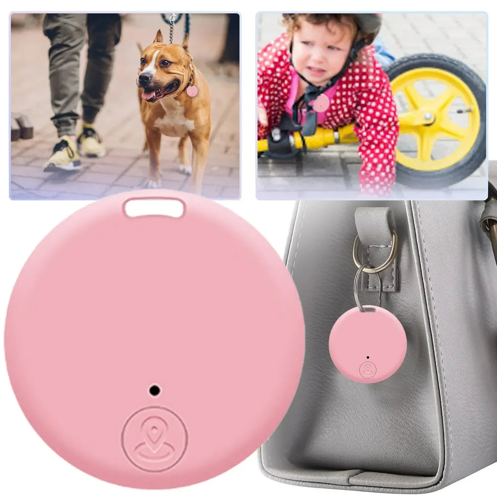 Mini GPS Bluetooth 5.0 Tracker — Anti-Lost Smart Finder for Pets, Keys & Bags