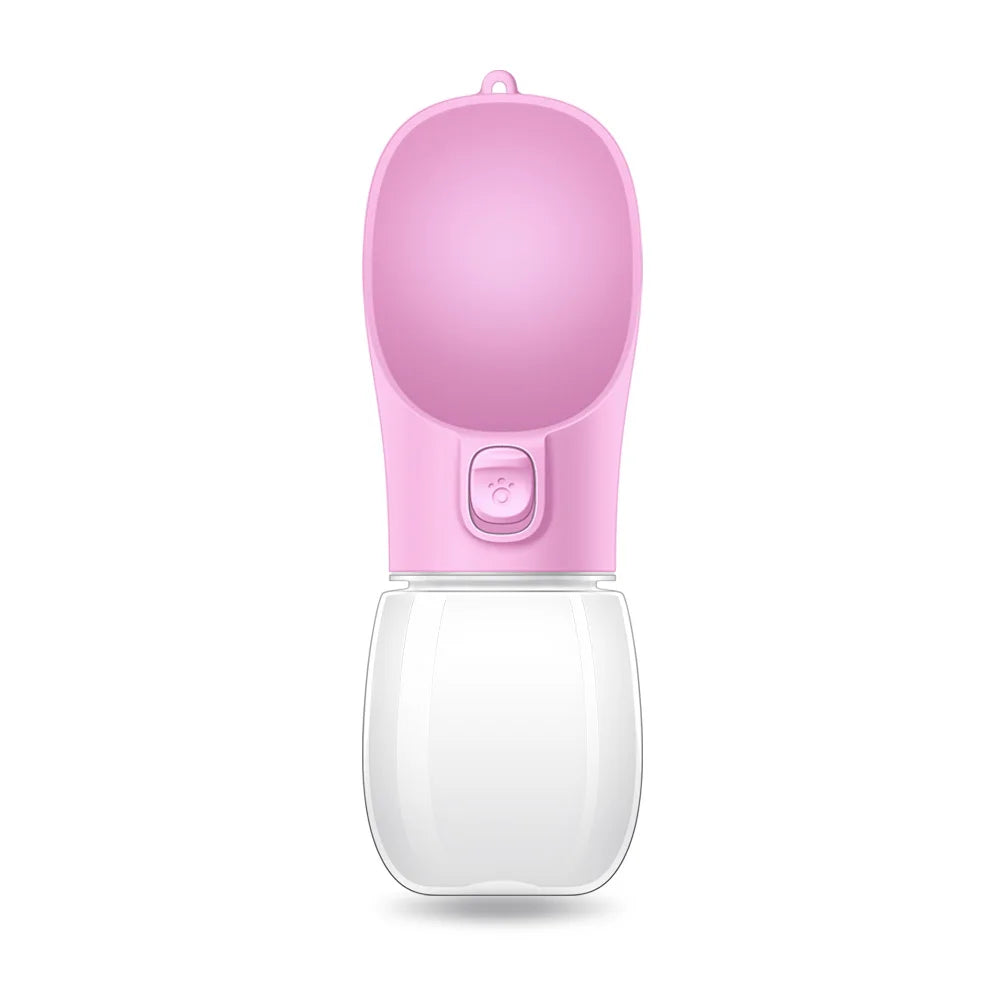 Portable Dog Water Bottle — Leakproof Walking Drinking Bowl for Cats & Dogs