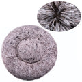 Round Plush Pet Bed — Super Soft Dog & Cat Bed, 6 Sizes (40-90cm)