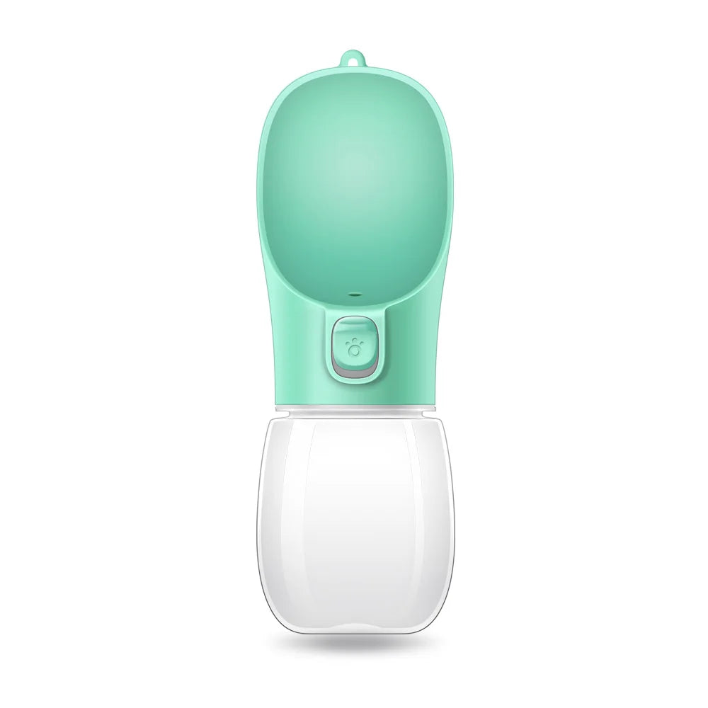 Portable Dog Water Bottle — Leakproof Walking Drinking Bowl for Cats & Dogs