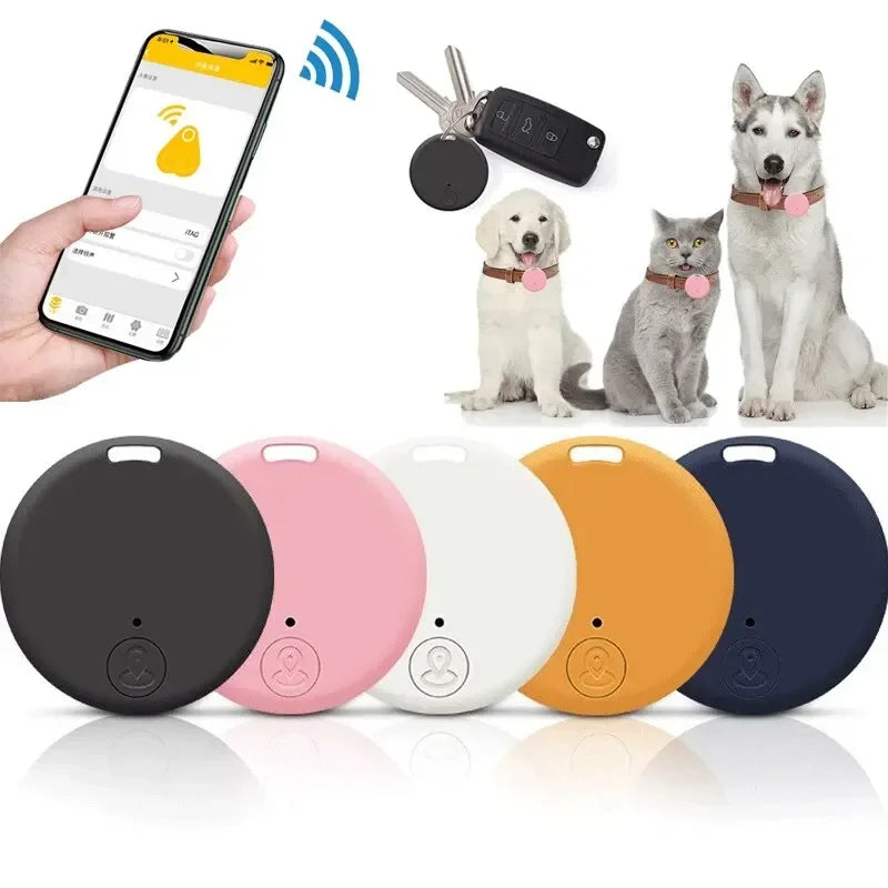 Mini GPS Bluetooth 5.0 Tracker — Anti-Lost Smart Finder for Pets, Keys & Bags