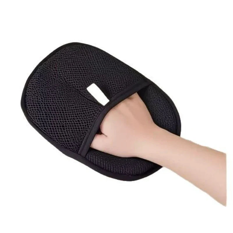 Portable Pet Hair Remover Gloves — Washable Dehairing Gloves for Clothes & Pets