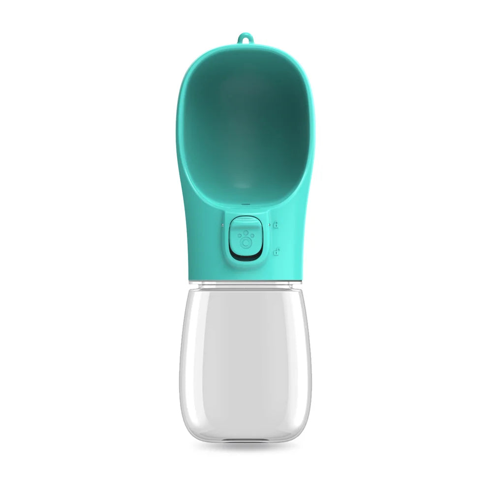 Portable Dog Water Bottle — Leakproof Walking Drinking Bowl for Cats & Dogs