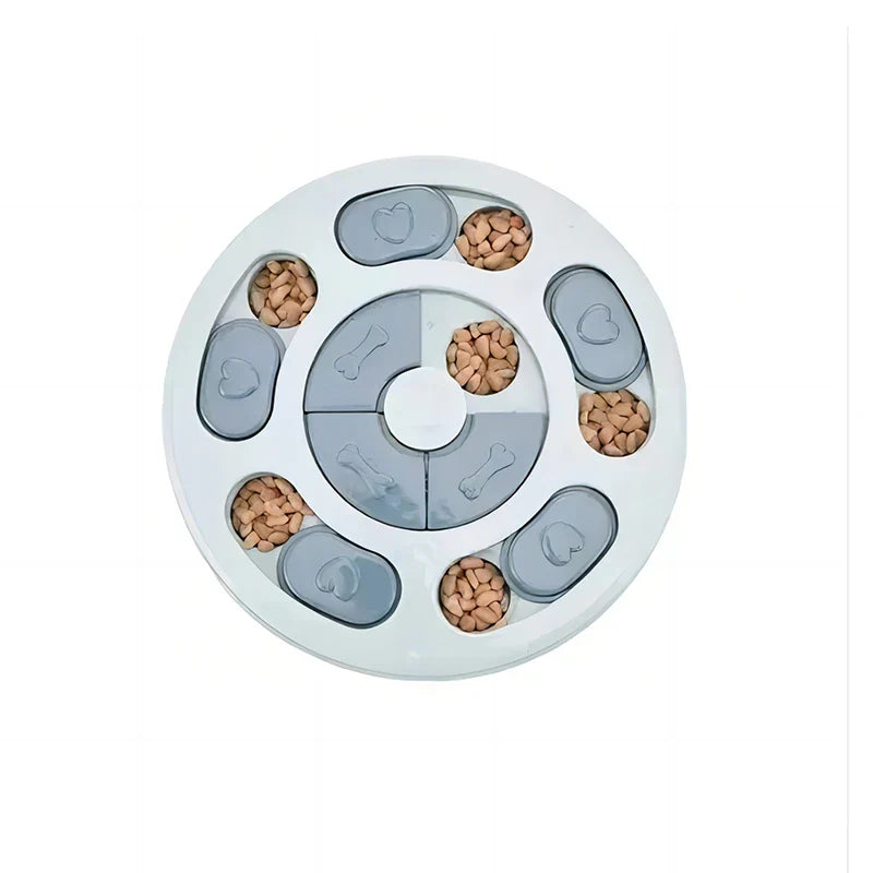 Interactive Slow Feeder Toy — Educational Food Dispenser for Dogs & Puppies