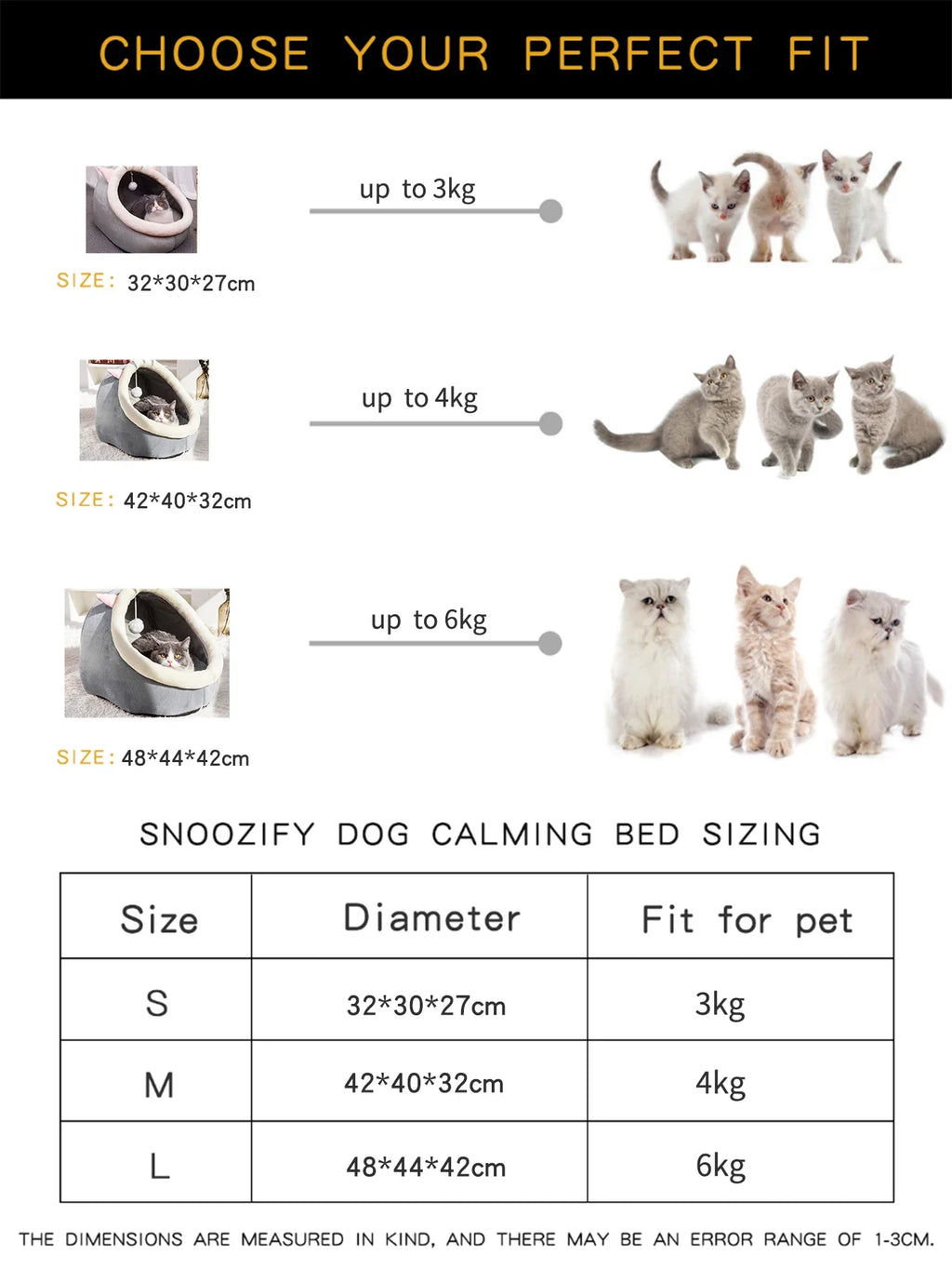 Four Seasons Semi-Enclosed Cat Nest Bed — Soft & Cozy Pet Sleeping Cave