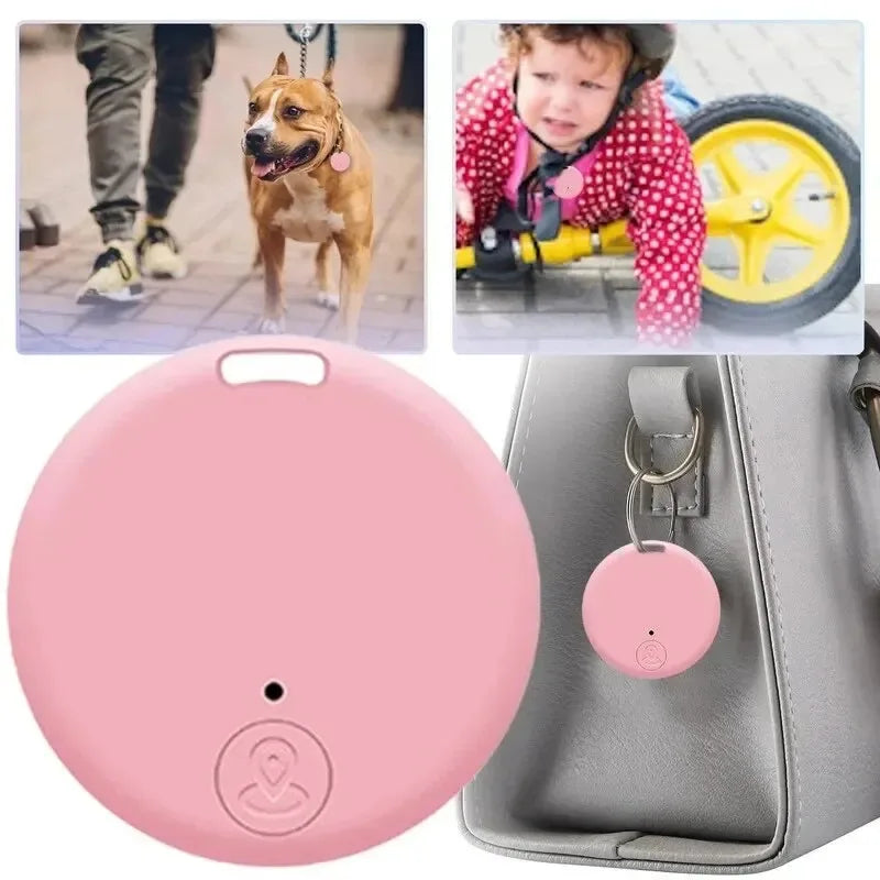Mini GPS Bluetooth 5.0 Tracker — Anti-Lost Smart Finder for Pets, Keys & Bags