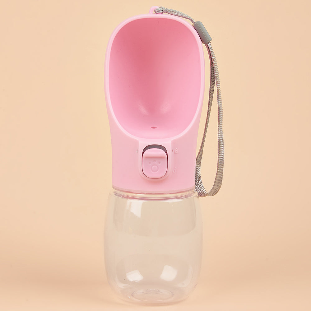 Portable Dog Water Bottle — Leakproof Walking Drinking Bowl for Cats & Dogs