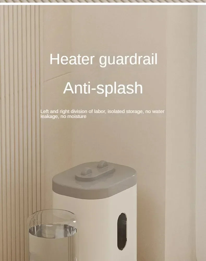 Automatic Pet Feeder with Water Fountain — Large Capacity Raised Bowl for Cats & Dogs