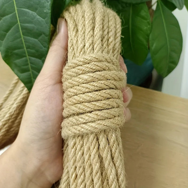 Natural Sisal Rope for Cat Scratcher — DIY Scratching Post & Furniture Protector (33/66/164ft)