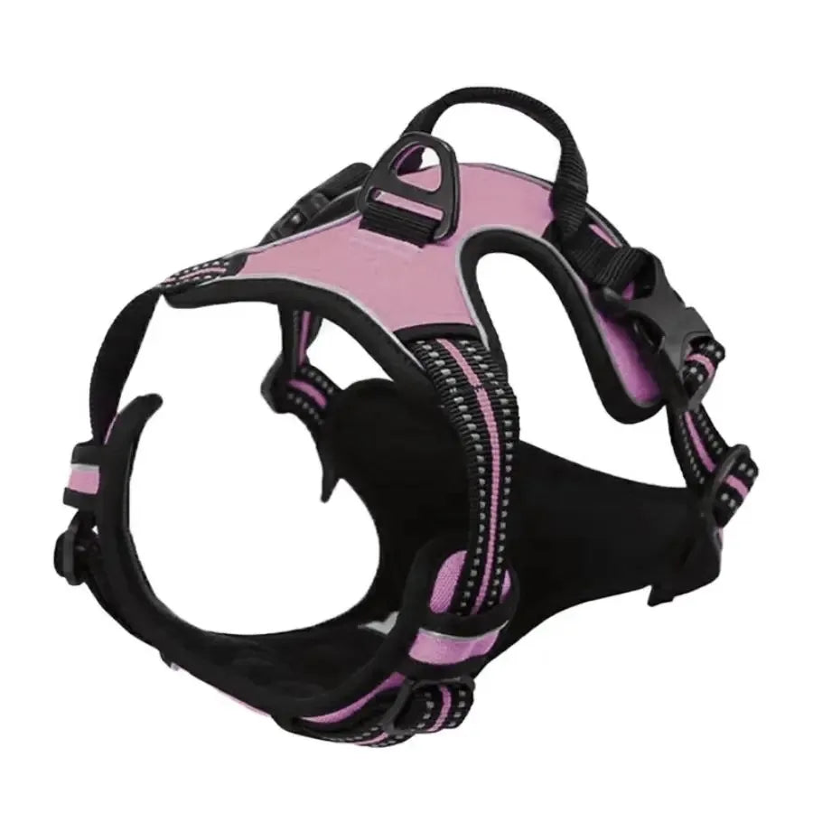 Leather Dog Collar, Harness & Leash Set — Puppy Accessories for Small & Medium Dogs