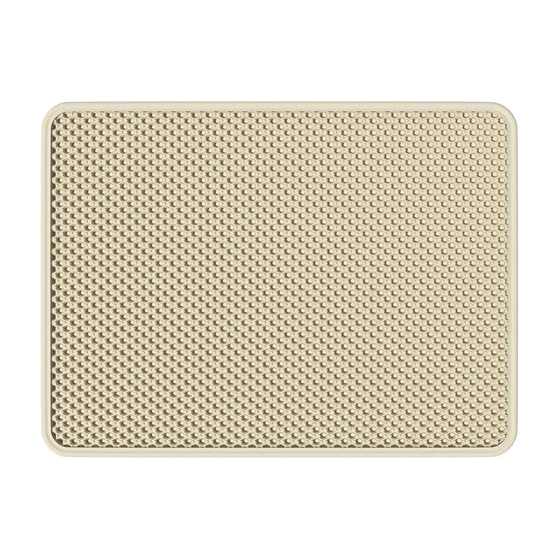 Double Layer Waterproof Cat Litter Mat — Urine Proof, Non-Slip, Easy to Clean
