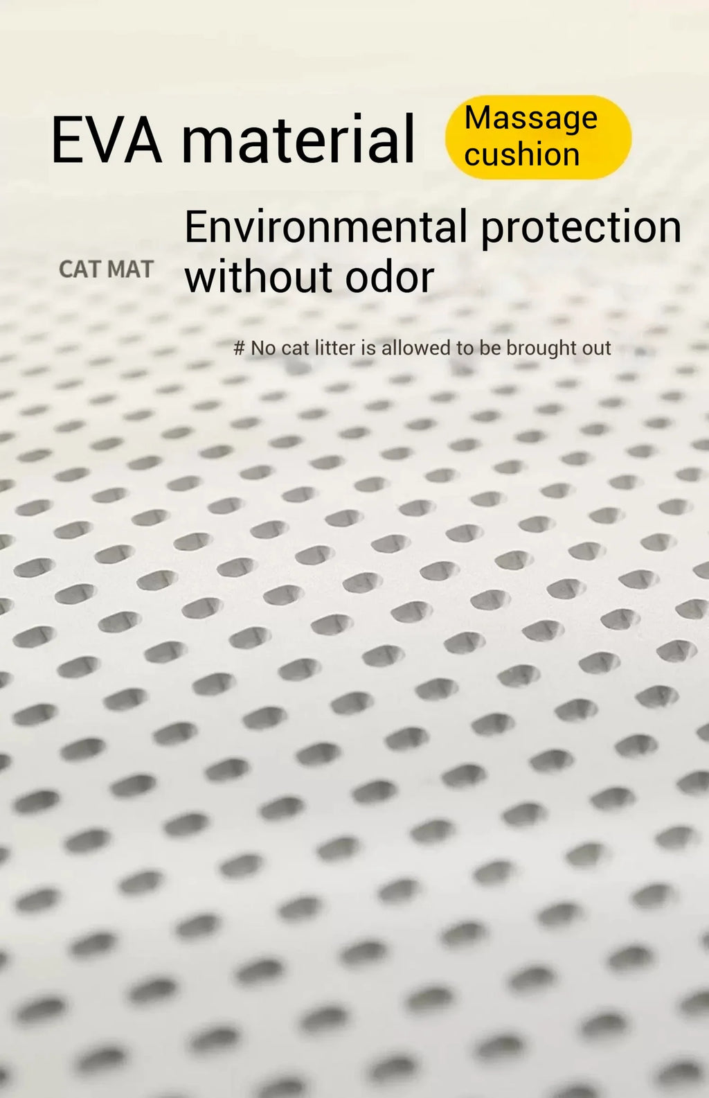 Waterproof Double Layer Cat Litter Trapping Mat — Clean Pad for Litter Box