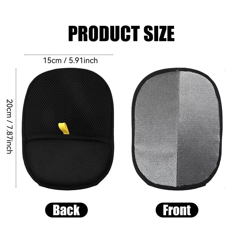 Portable Pet Hair Remover Gloves — Washable Dehairing Gloves for Clothes & Pets