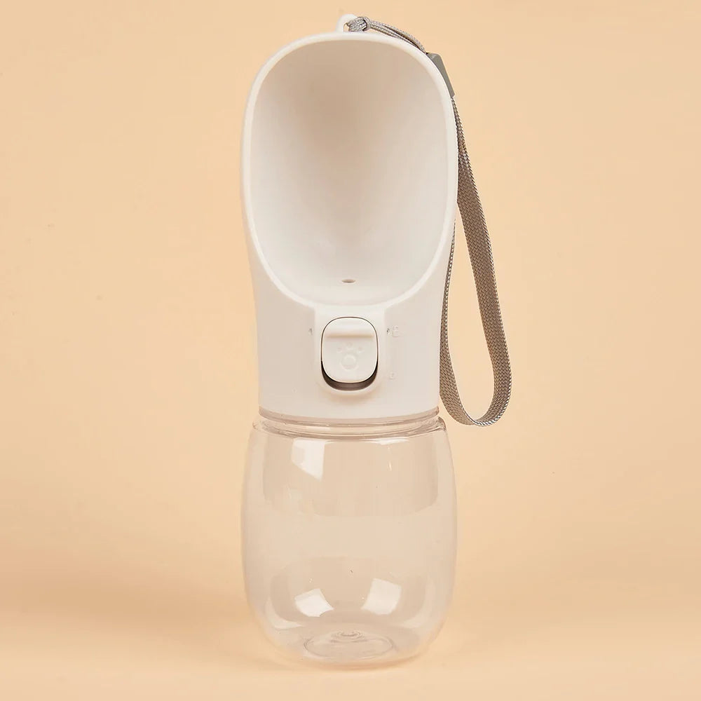 Portable Dog Water Bottle — Leakproof Walking Drinking Bowl for Cats & Dogs